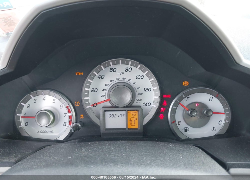 2015 HONDA PILOT SE VIN: 5FNYF4H37FB027519
