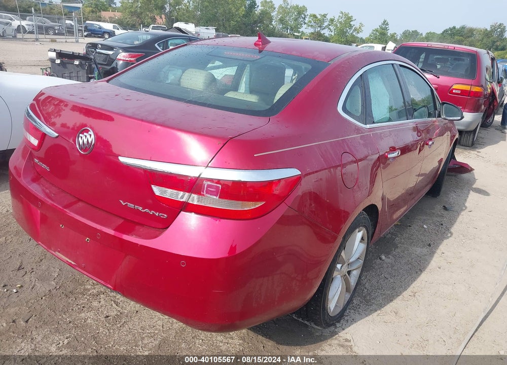 2012 BUICK VERANO LEATHER GROUP VIN: 1G4PS5SK7C4130953
