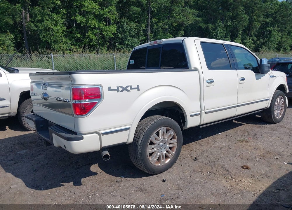 2009 FORD F-150 FX4/KING RANCH/LARIAT/PLATINUM/XL/XLT VIN: 1FTPW14V59FA03608