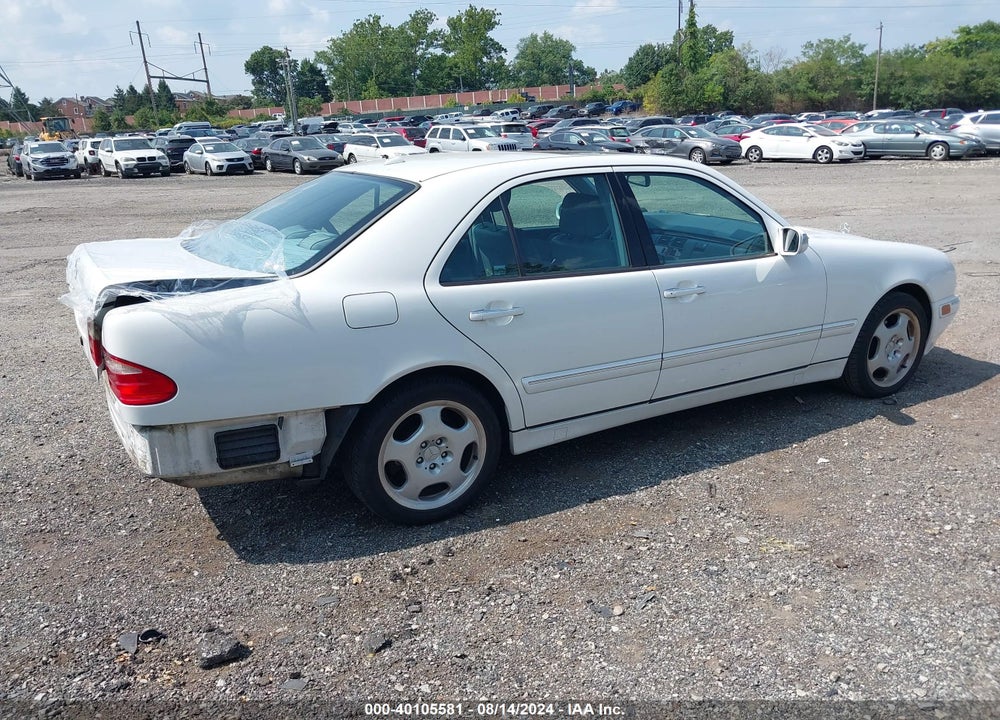 2000 MERCEDES-BENZ E 430 4M VIN: WDBJF83JXYX030940