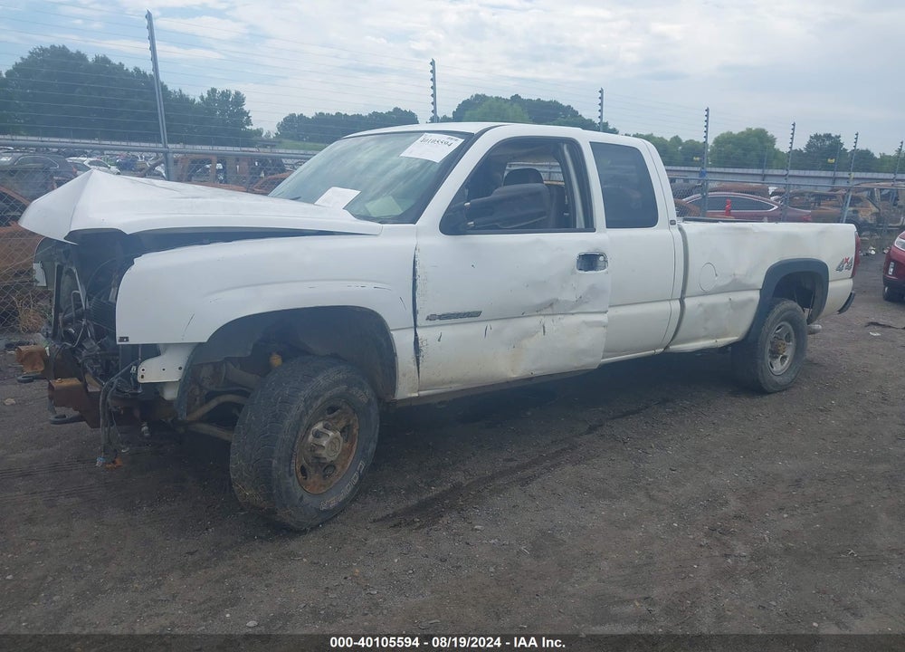 2005 CHEVROLET SILVERADO 2500HD WORK TRUCK VIN: 1GCHK29U35E208365