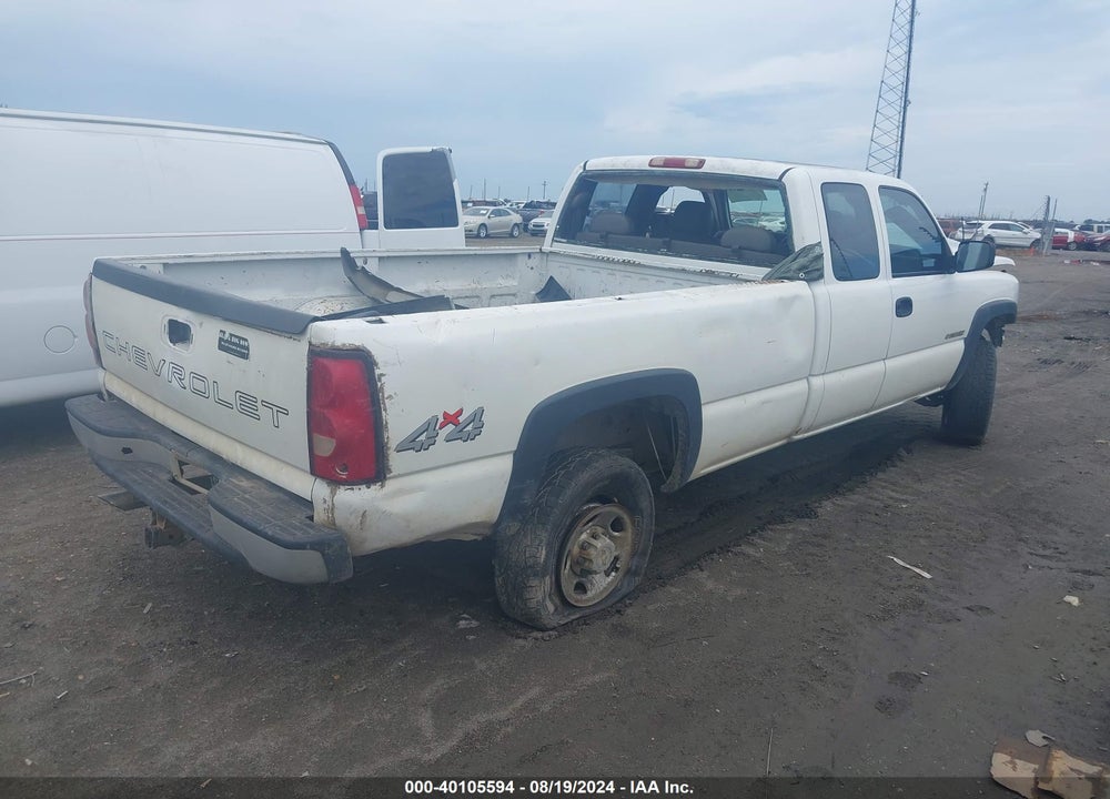 2005 CHEVROLET SILVERADO 2500HD WORK TRUCK VIN: 1GCHK29U35E208365