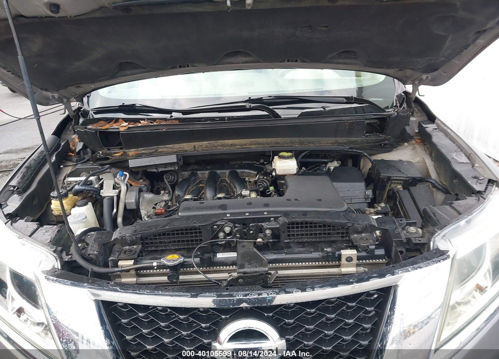 2014 NISSAN PATHFINDER PLATINUM VIN: 5N1AR2MN3EC676648