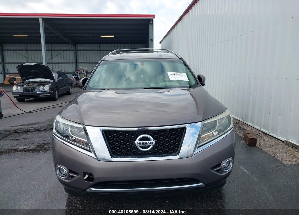 2014 NISSAN PATHFINDER PLATINUM VIN: 5N1AR2MN3EC676648