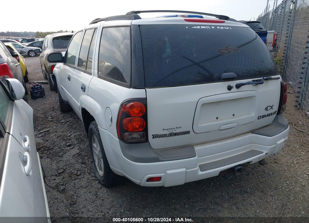 2002 CHEVROLET TRAILBLAZER LS VIN: 1GNDT13SX22478629