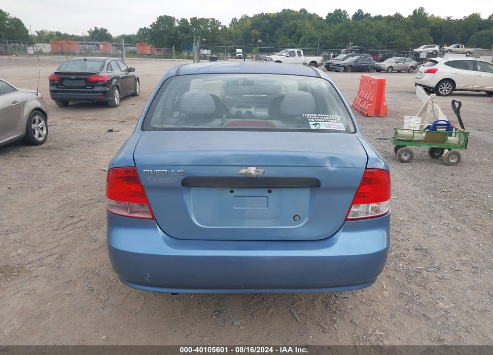 2004 CHEVROLET AVEO LS VIN: KL1TJ52684B149461