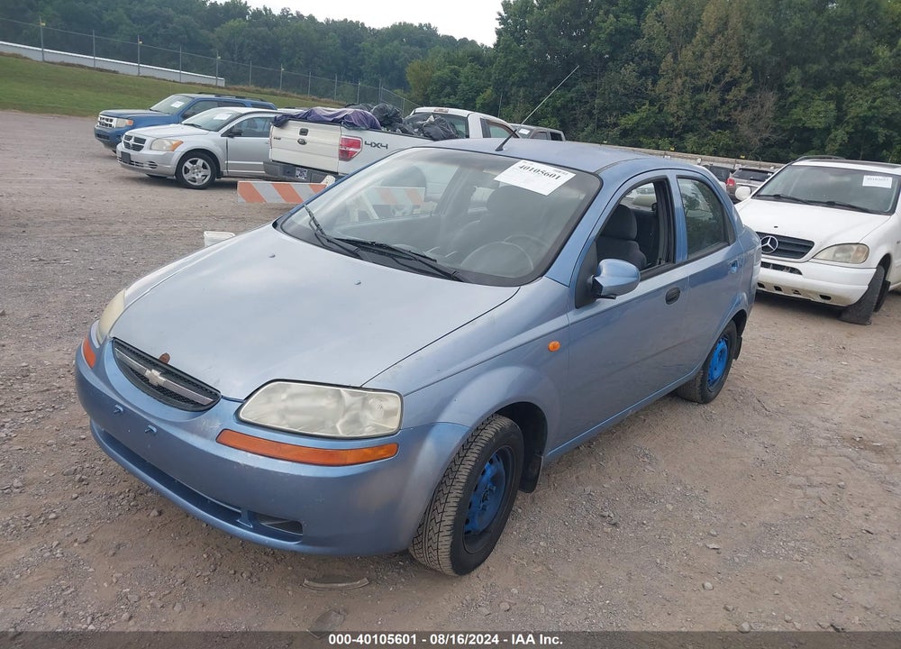 2004 CHEVROLET AVEO LS VIN: KL1TJ52684B149461
