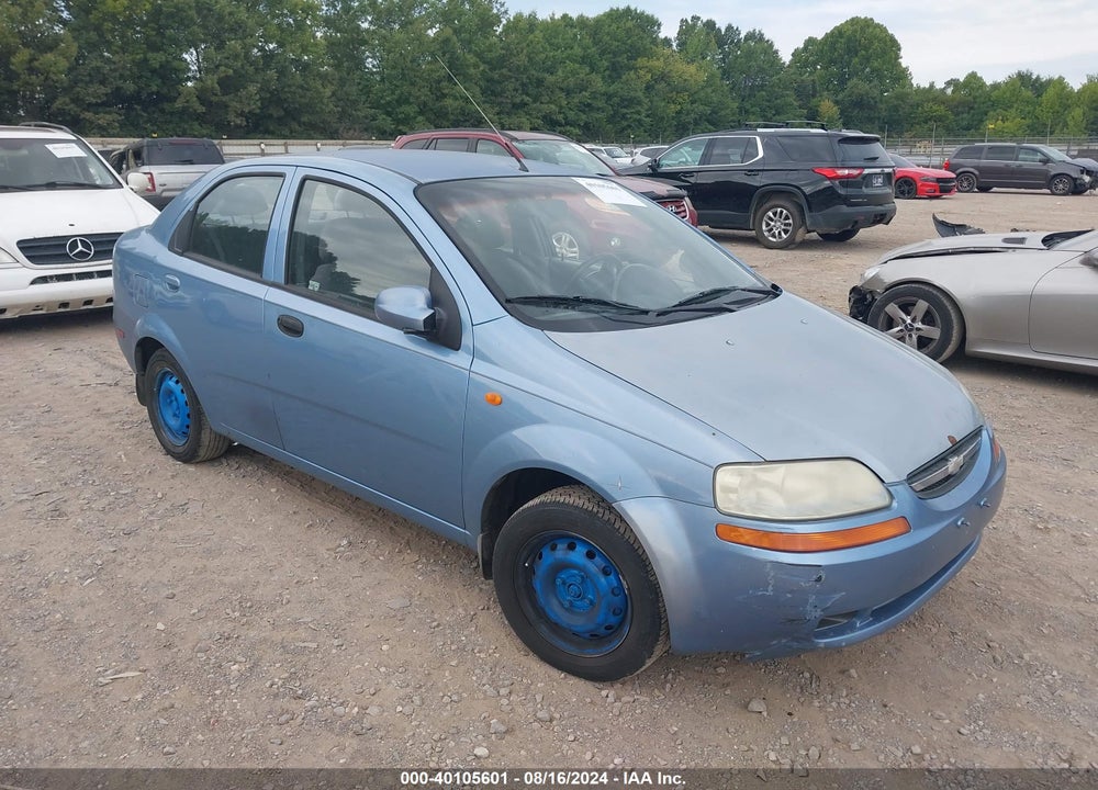 2004 CHEVROLET AVEO LS VIN: KL1TJ52684B149461