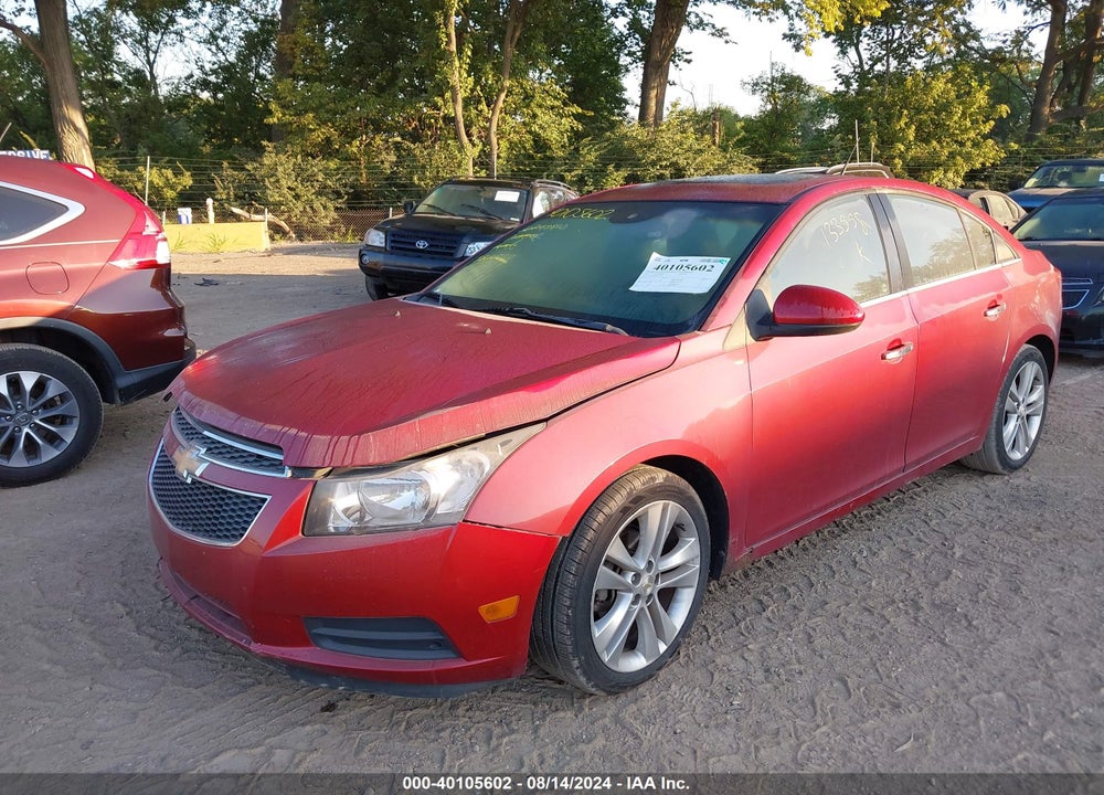 2011 CHEVROLET CRUZE LTZ VIN: 1G1PH5S98B7133558