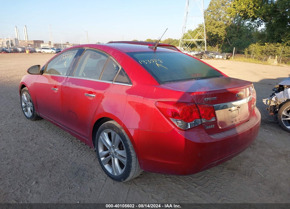 2011 CHEVROLET CRUZE LTZ VIN: 1G1PH5S98B7133558