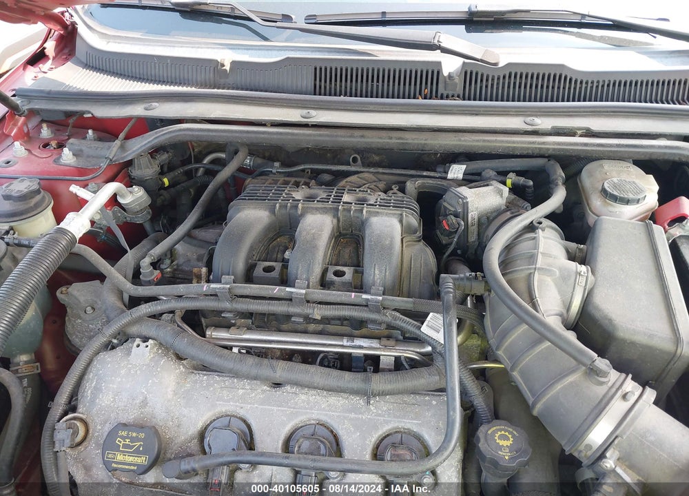 2010 FORD TAURUS SEL VIN: 1FAHP2HW1AG109522