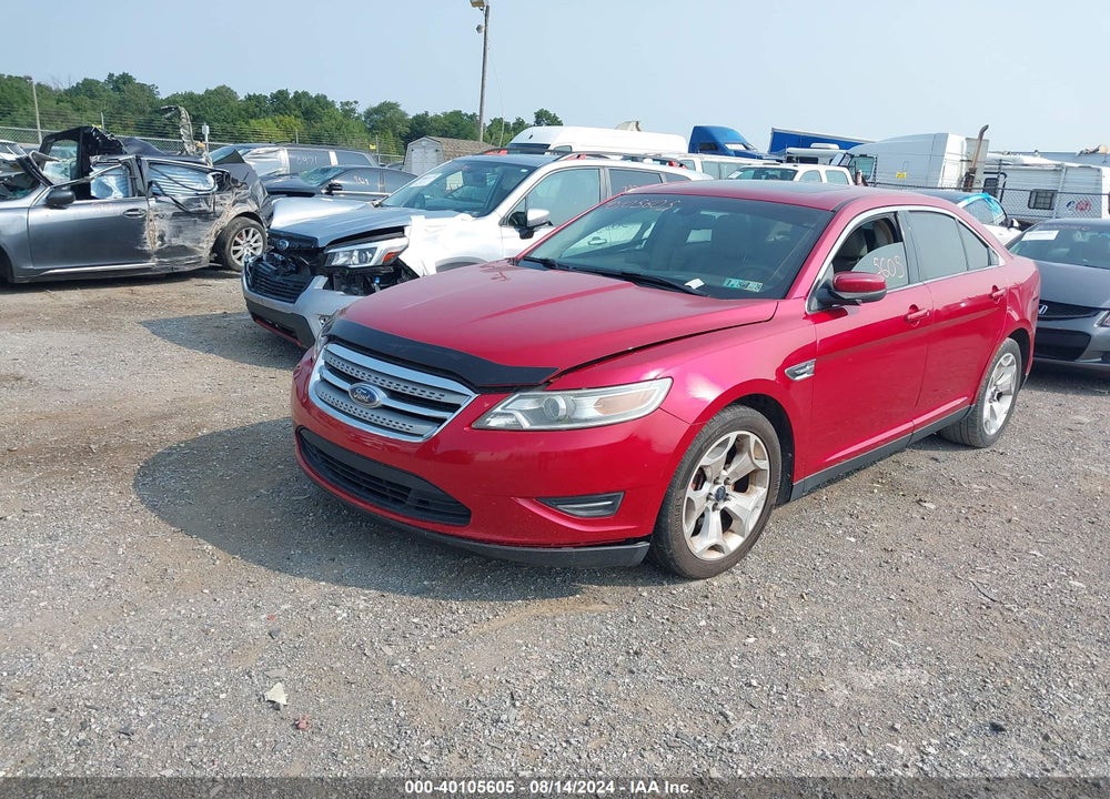 2010 FORD TAURUS SEL VIN: 1FAHP2HW1AG109522