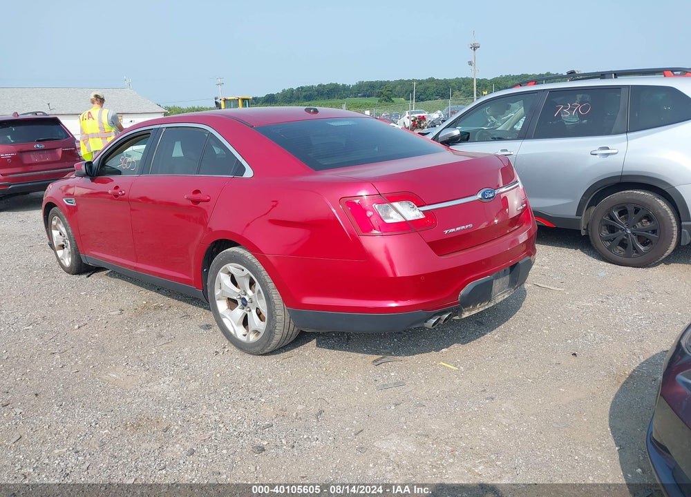2010 FORD TAURUS SEL VIN: 1FAHP2HW1AG109522