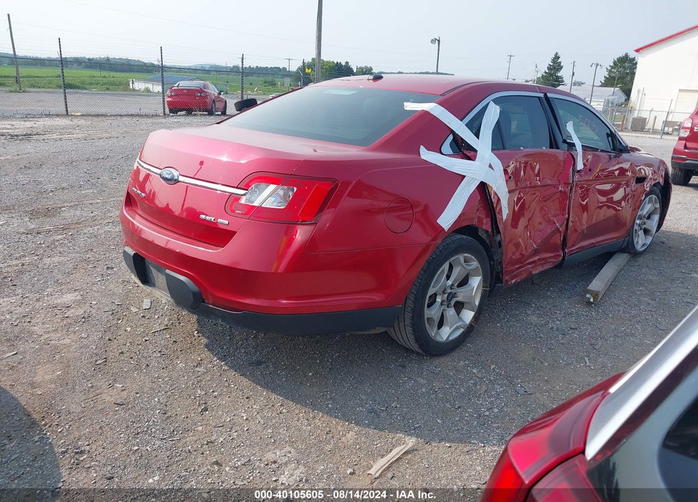 2010 FORD TAURUS SEL VIN: 1FAHP2HW1AG109522