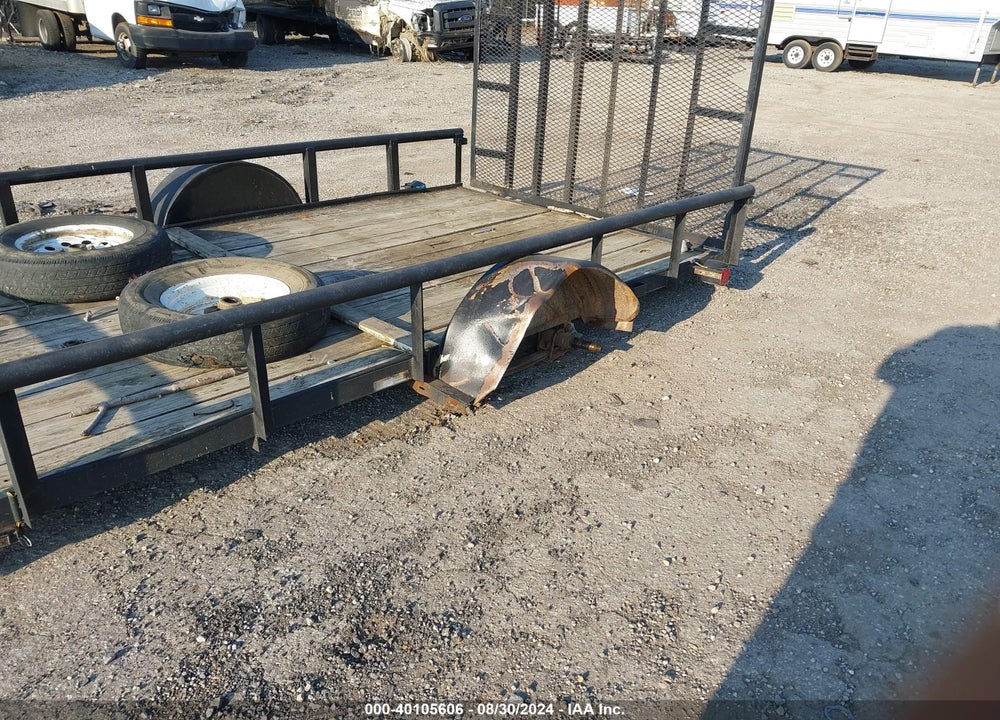 2015 CARRY ON 6' X 12' UTILITY TRAILER VIN: 5KTW51310TF533979
