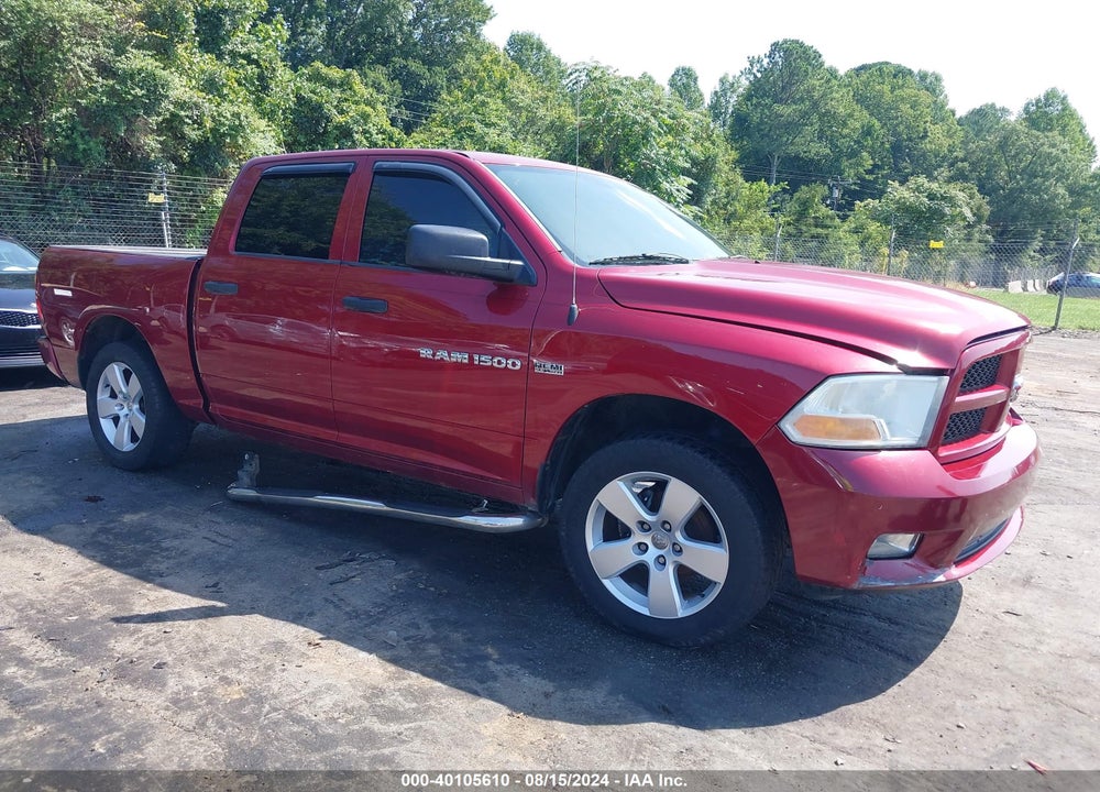 2012 RAM 1500 ST VIN: 1C6RD7KT1CS196042