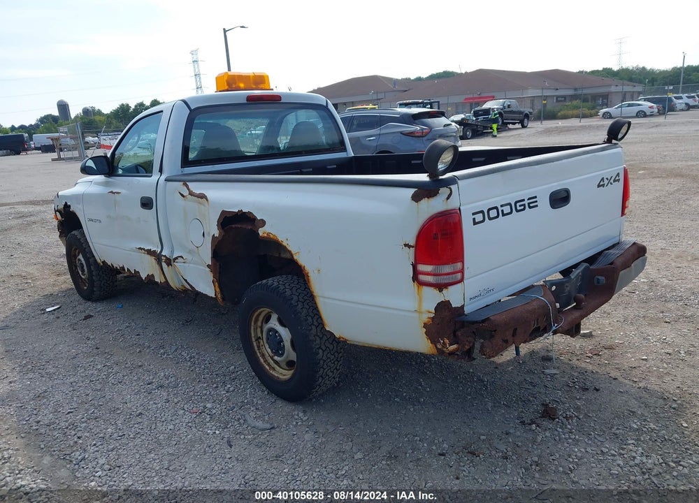 2001 DODGE DAKOTA SLT/SPORT VIN: 1B7GG26X61S138092