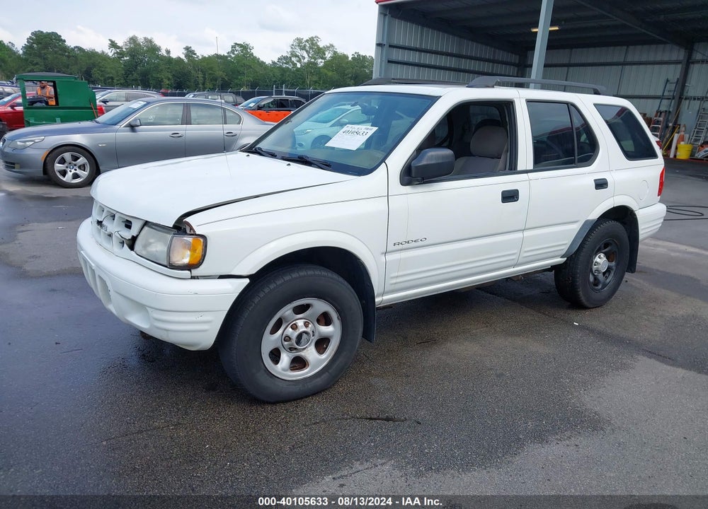 2004 ISUZU RODEO S 3.2L V6 VIN: 4S2CK58W844300109
