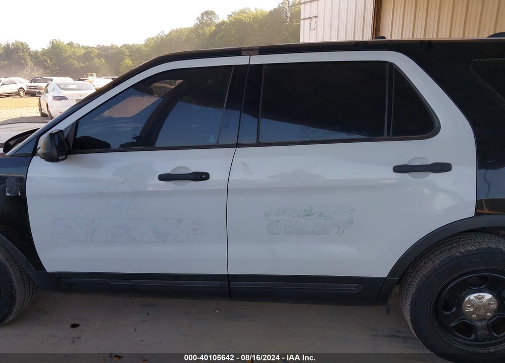 2018 FORD POLICE INTERCEPTOR UTILITY VIN: 1FM5K8AR8JGA83791