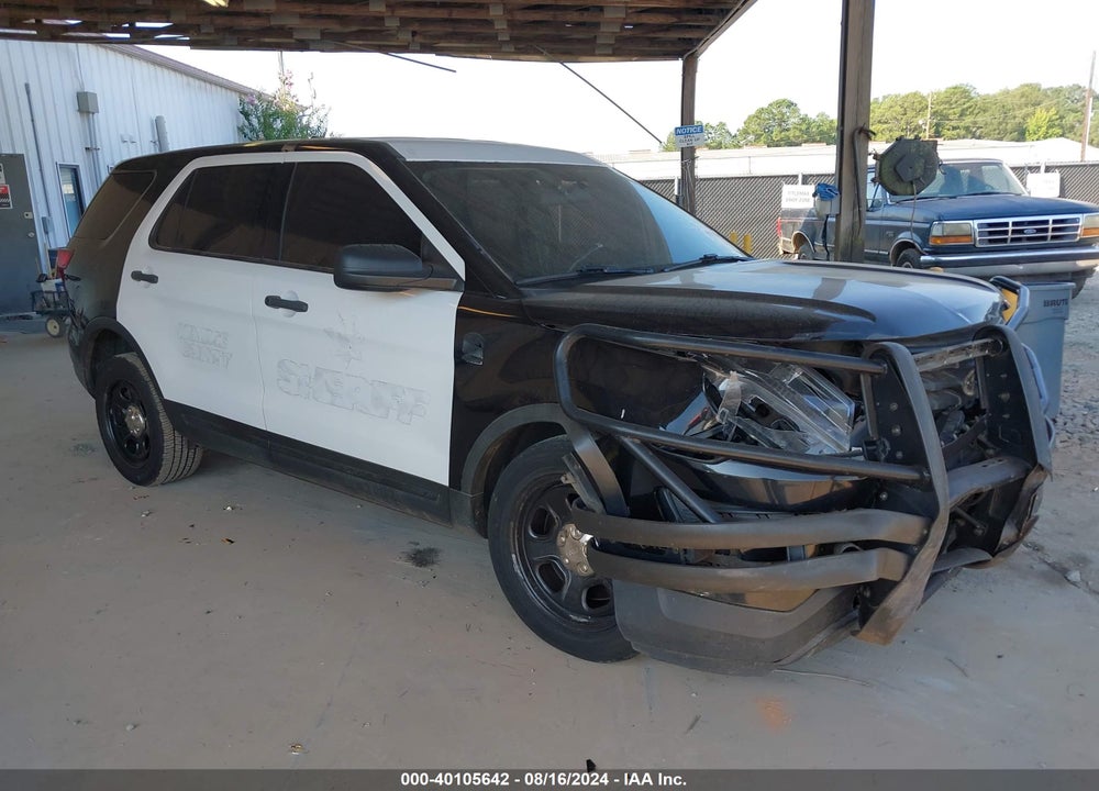2018 FORD POLICE INTERCEPTOR UTILITY VIN: 1FM5K8AR8JGA83791