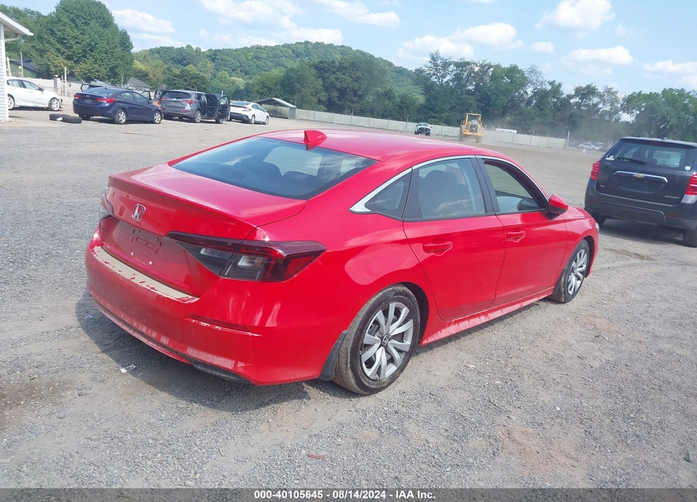 2025 HONDA CIVIC LX VIN: 2HGFE2F26SH500776