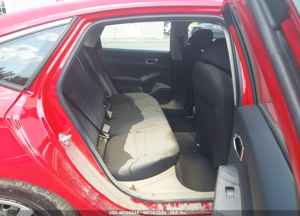 2025 HONDA CIVIC LX VIN: 2HGFE2F26SH500776