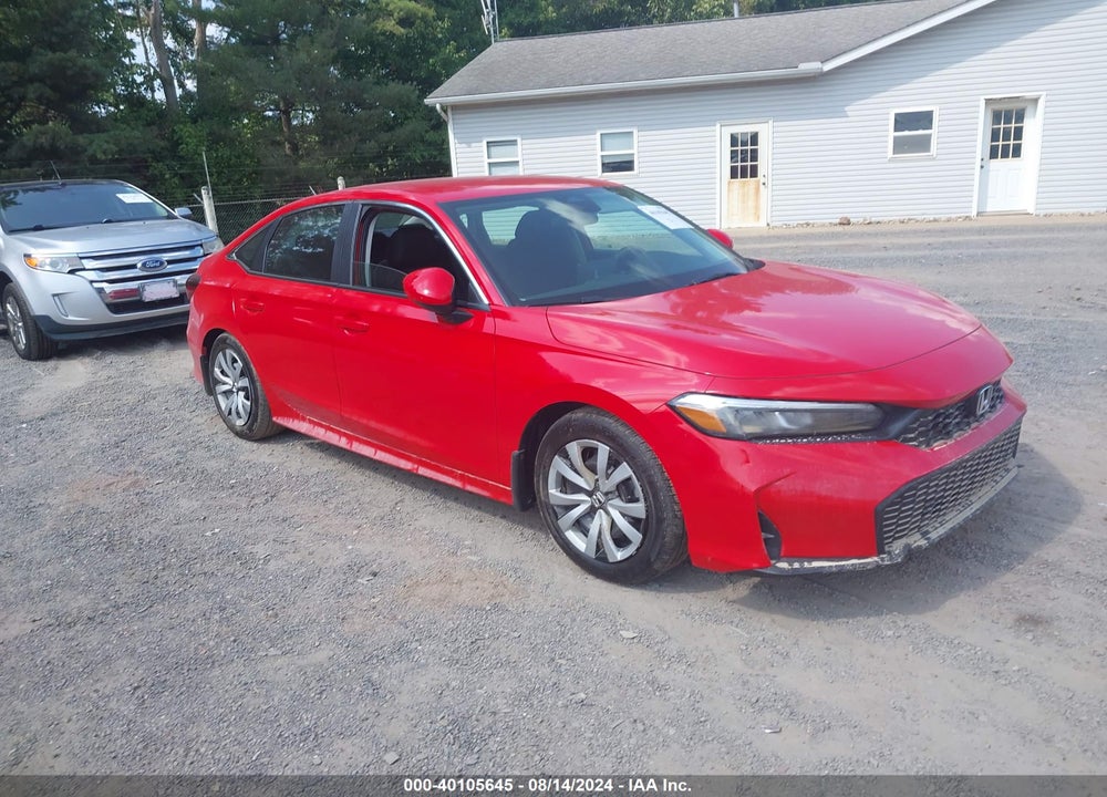 2025 HONDA CIVIC LX VIN: 2HGFE2F26SH500776