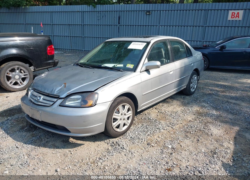 2003 HONDA CIVIC EX VIN: 2HGES26803H577718