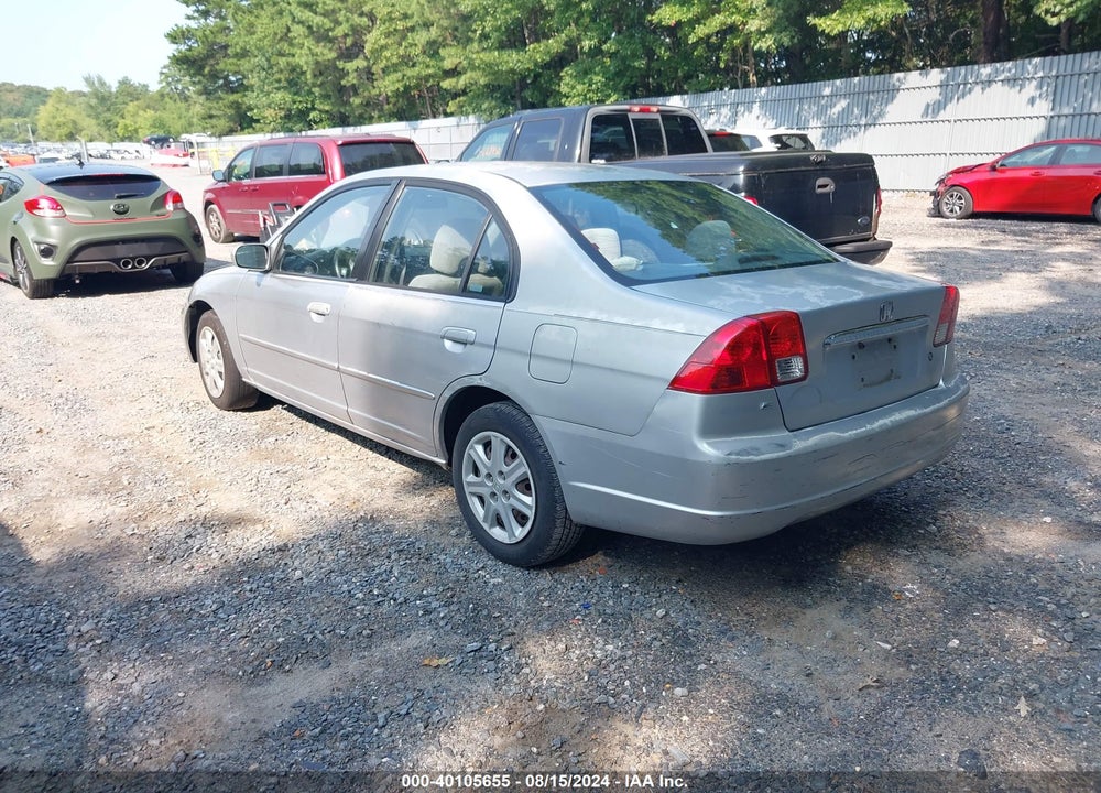 2003 HONDA CIVIC EX VIN: 2HGES26803H577718