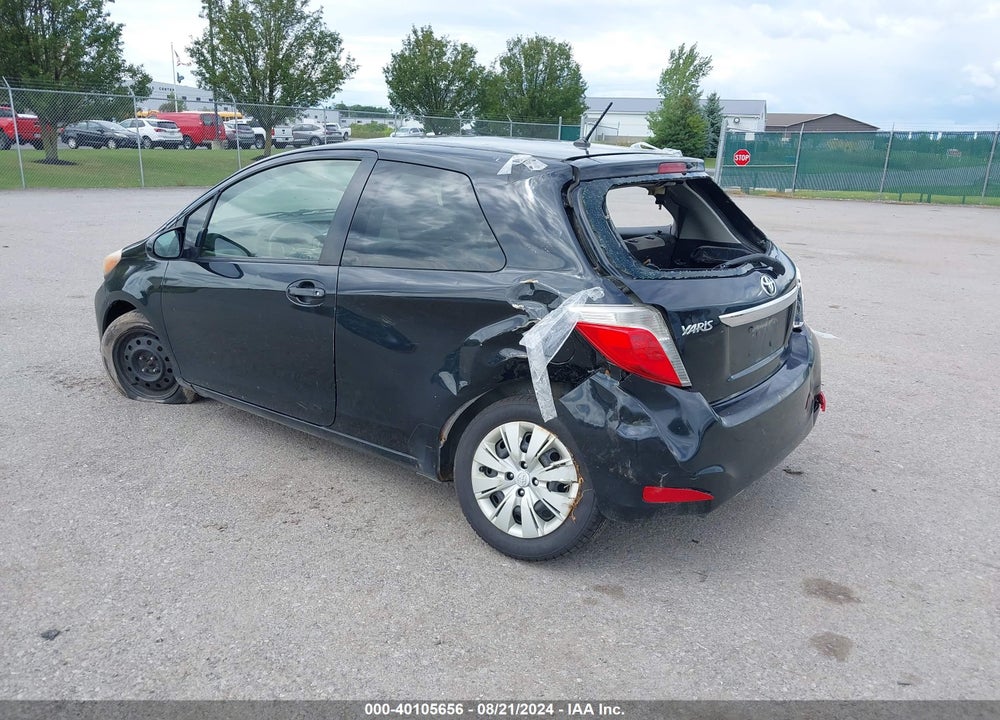 2013 TOYOTA YARIS LE VIN: JTDJTUD36DD564225