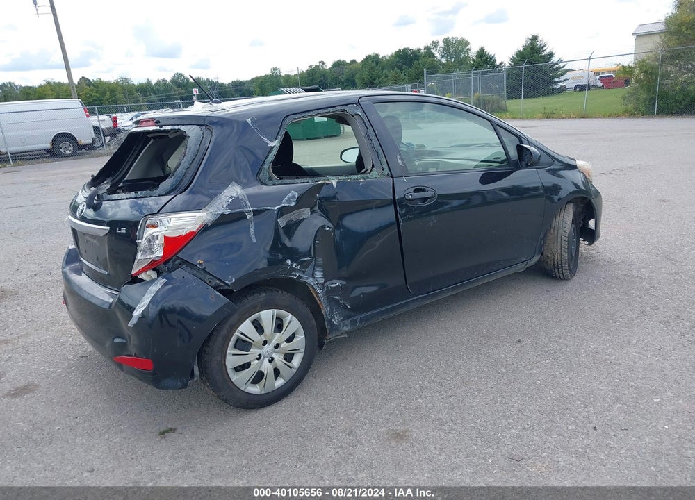 2013 TOYOTA YARIS LE VIN: JTDJTUD36DD564225