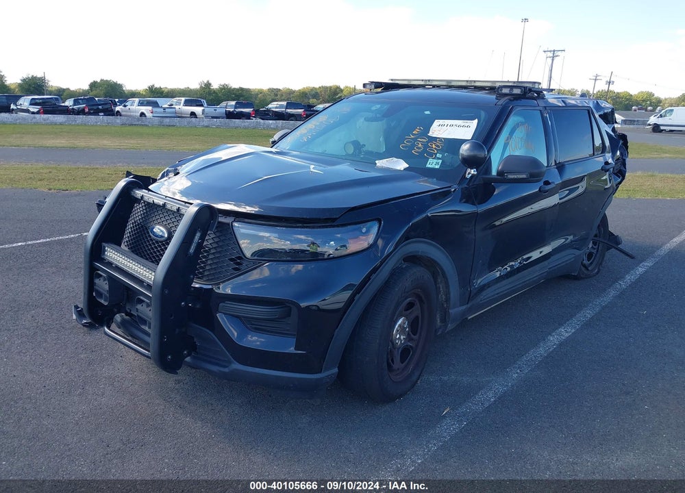 2020 FORD POLICE INTERCEPTOR UTILITY VIN: 1FM5K8ABXLGA72278