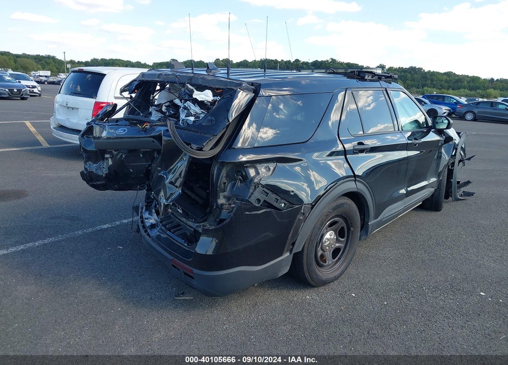 2020 FORD POLICE INTERCEPTOR UTILITY VIN: 1FM5K8ABXLGA72278