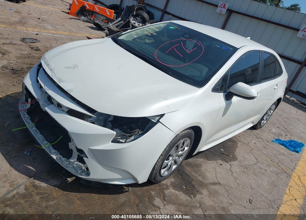 2020 TOYOTA COROLLA LE VIN: JTDEPRAE5LJ063383
