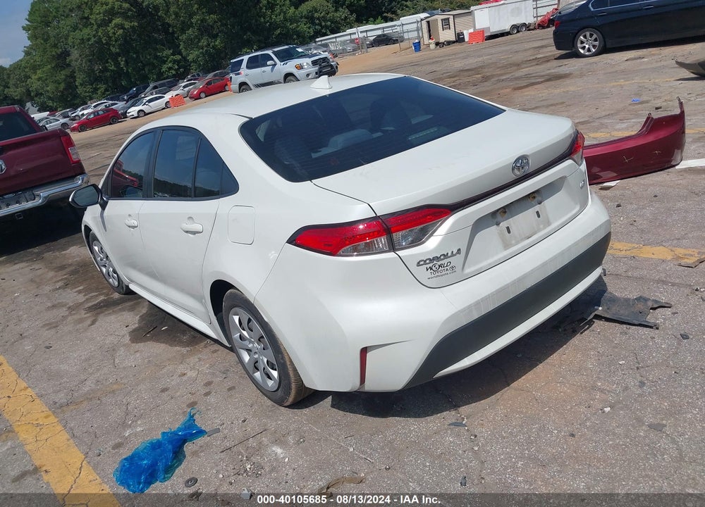 2020 TOYOTA COROLLA LE VIN: JTDEPRAE5LJ063383