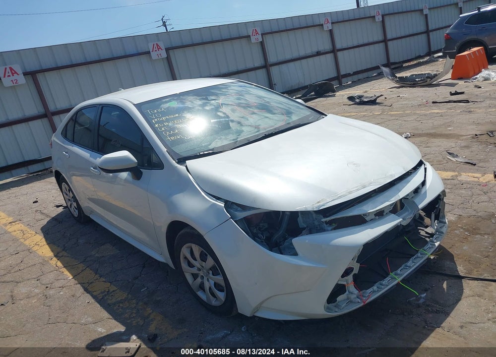 2020 TOYOTA COROLLA LE VIN: JTDEPRAE5LJ063383