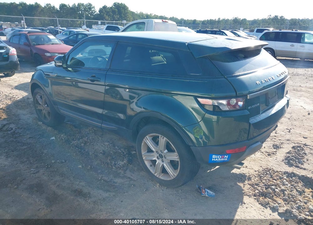 2012 LAND ROVER RANGE ROVER EVOQUE PURE PLUS VIN: SALVP1BG7CH612065