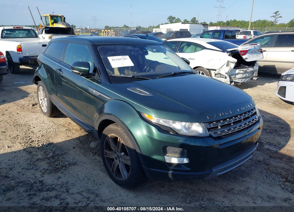 2012 LAND ROVER RANGE ROVER EVOQUE PURE PLUS VIN: SALVP1BG7CH612065