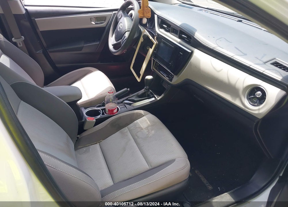 2017 TOYOTA COROLLA LE VIN: 5YFBURHE9HP720223