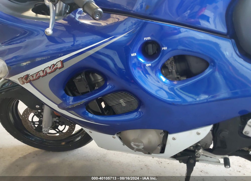 2006 SUZUKI GSX600 F VIN: JS1GN79A262104162