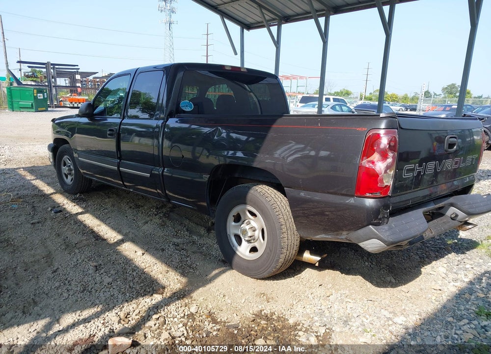 2003 CHEVROLET SILVERADO 1500 WORK TRUCK VIN: 2GCEC19X831166486
