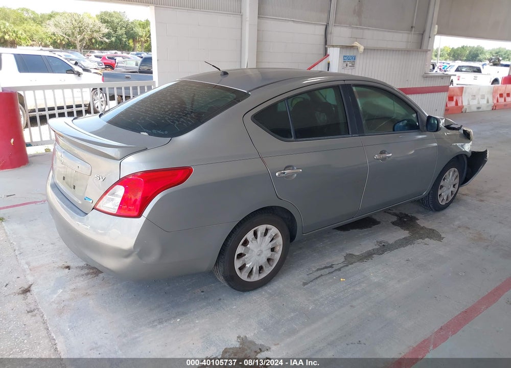 2013 NISSAN VERSA 1.6 SV VIN: 3N1CN7AP6DL824485