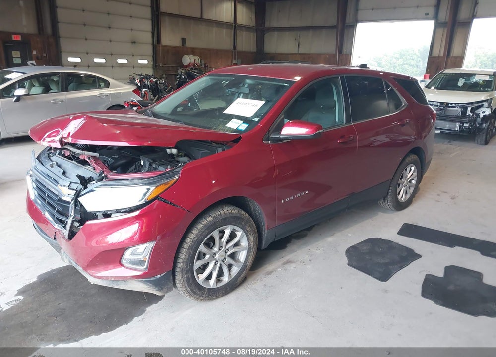 2019 CHEVROLET EQUINOX LT VIN: 3GNAXUEV9KS562087