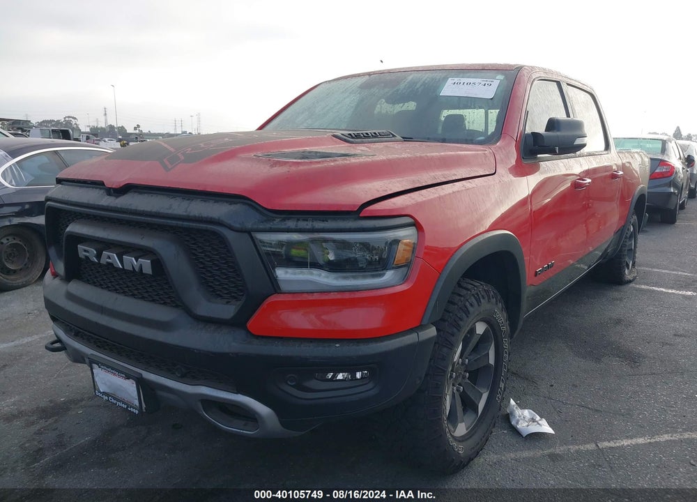 2022 RAM 1500 REBEL 4X4 5'7 BOX VIN: 1C6SRFLT8NN184256