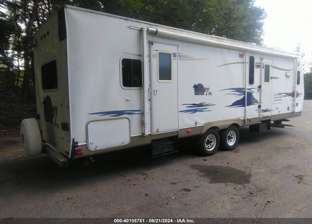 2006 HOLIDAY RAMBLER RAMBLER SAVOY 29FKS - TRAVEL TRAILER - 29FT - 1SLD VIN: 1KB1A1K296E164161
