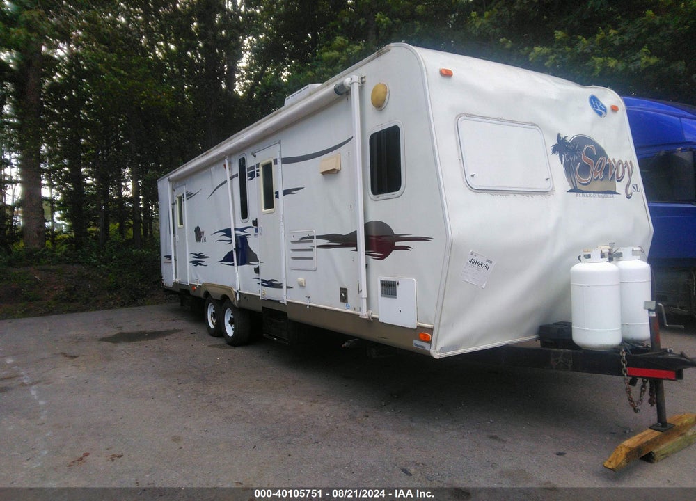2006 HOLIDAY RAMBLER RAMBLER SAVOY 29FKS - TRAVEL TRAILER - 29FT - 1SLD VIN: 1KB1A1K296E164161
