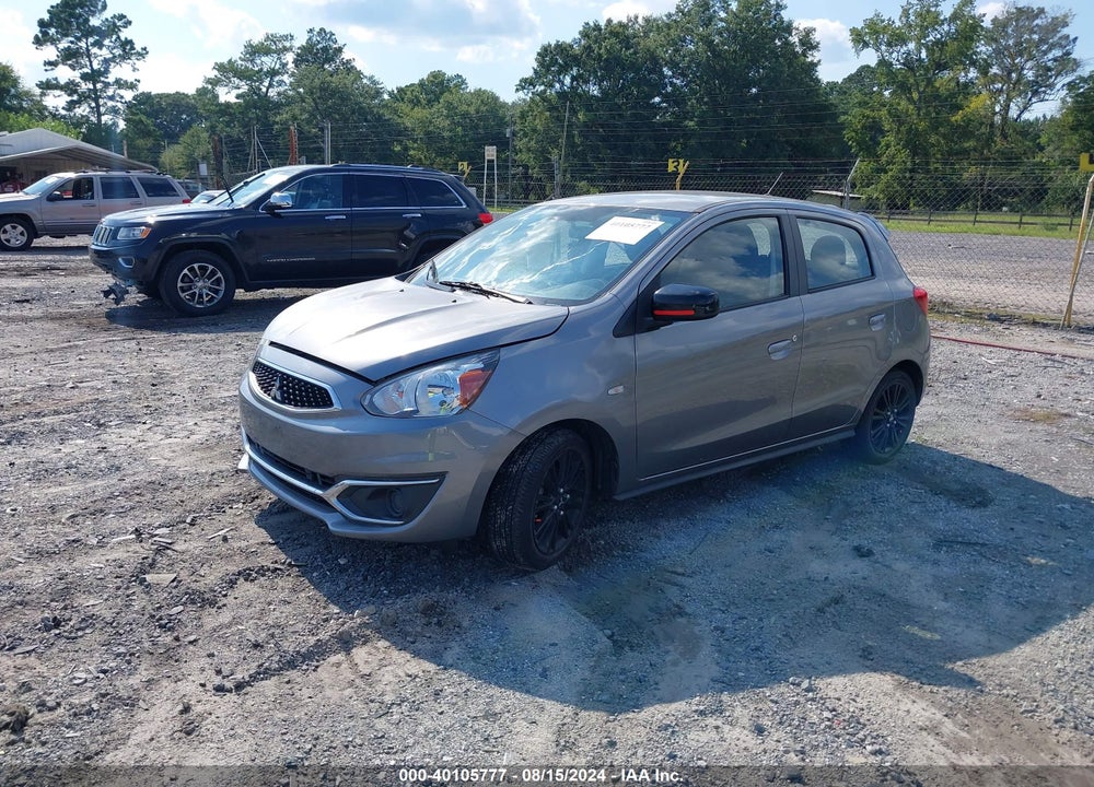 2019 MITSUBISHI MIRAGE LE VIN: ML32A5HJ4KH009212