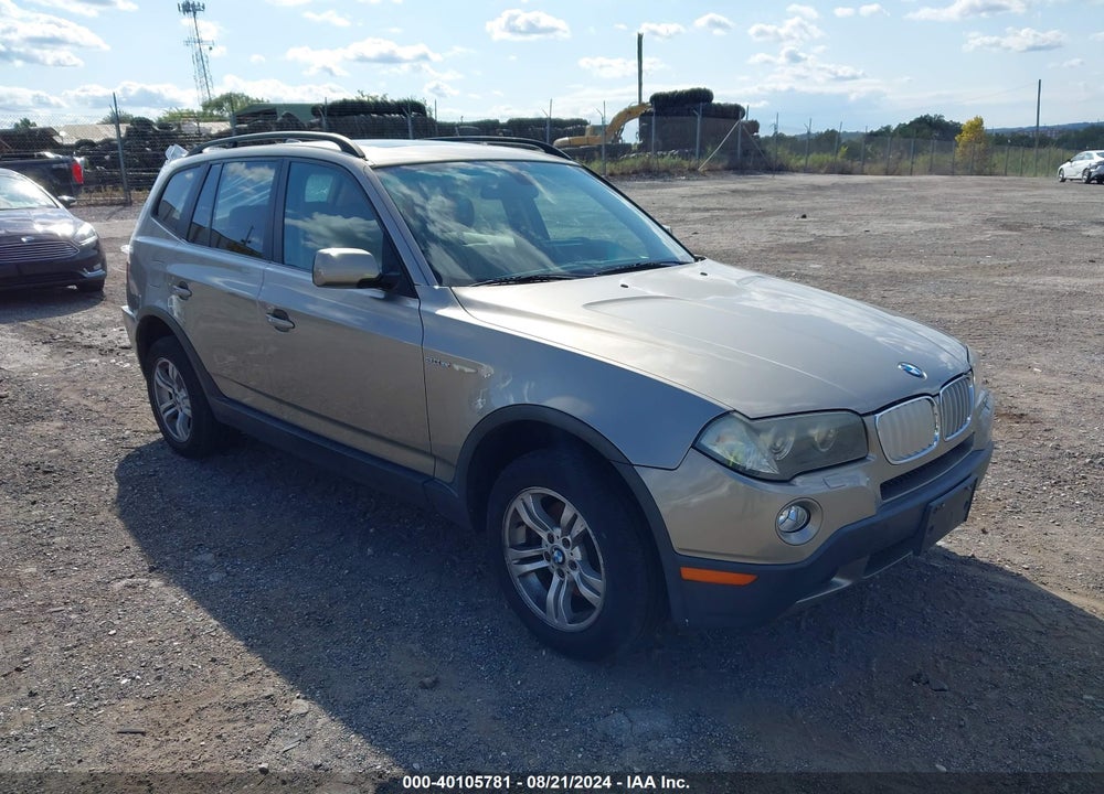 2007 BMW X3 3.0SI VIN: WBXPC93457WF29336