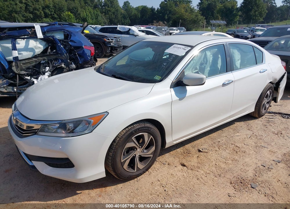 2017 HONDA ACCORD LX VIN: 1HGCR2F30HA125023