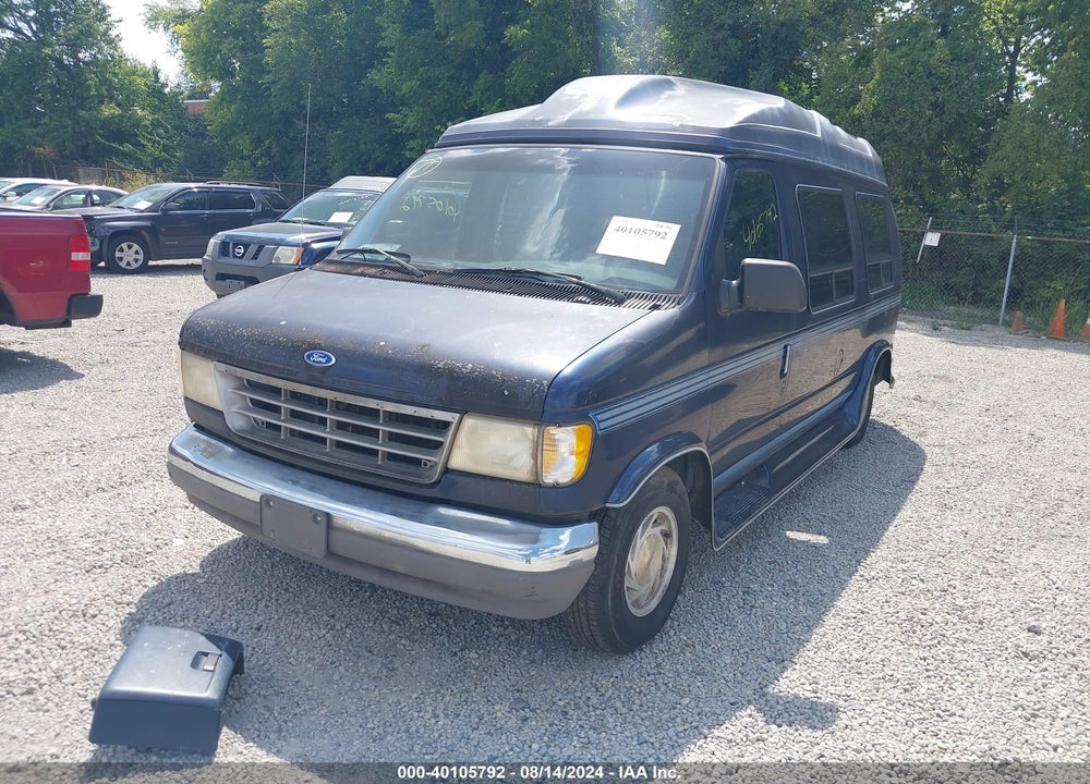 1995 FORD ECONOLINE E150 VAN VIN: 1FDEE14H2SHA38987